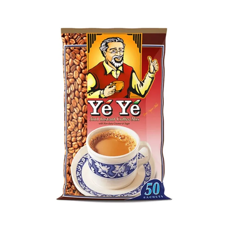 Ye Ye 3 in 1 Coffee Mix Packet x 50 sackets